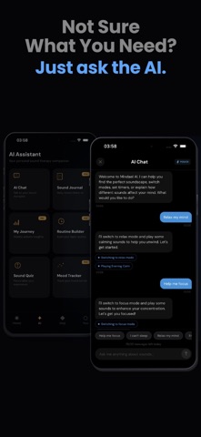 Mindael: Sleep & Focus Sounds Screenshot 2 of 9