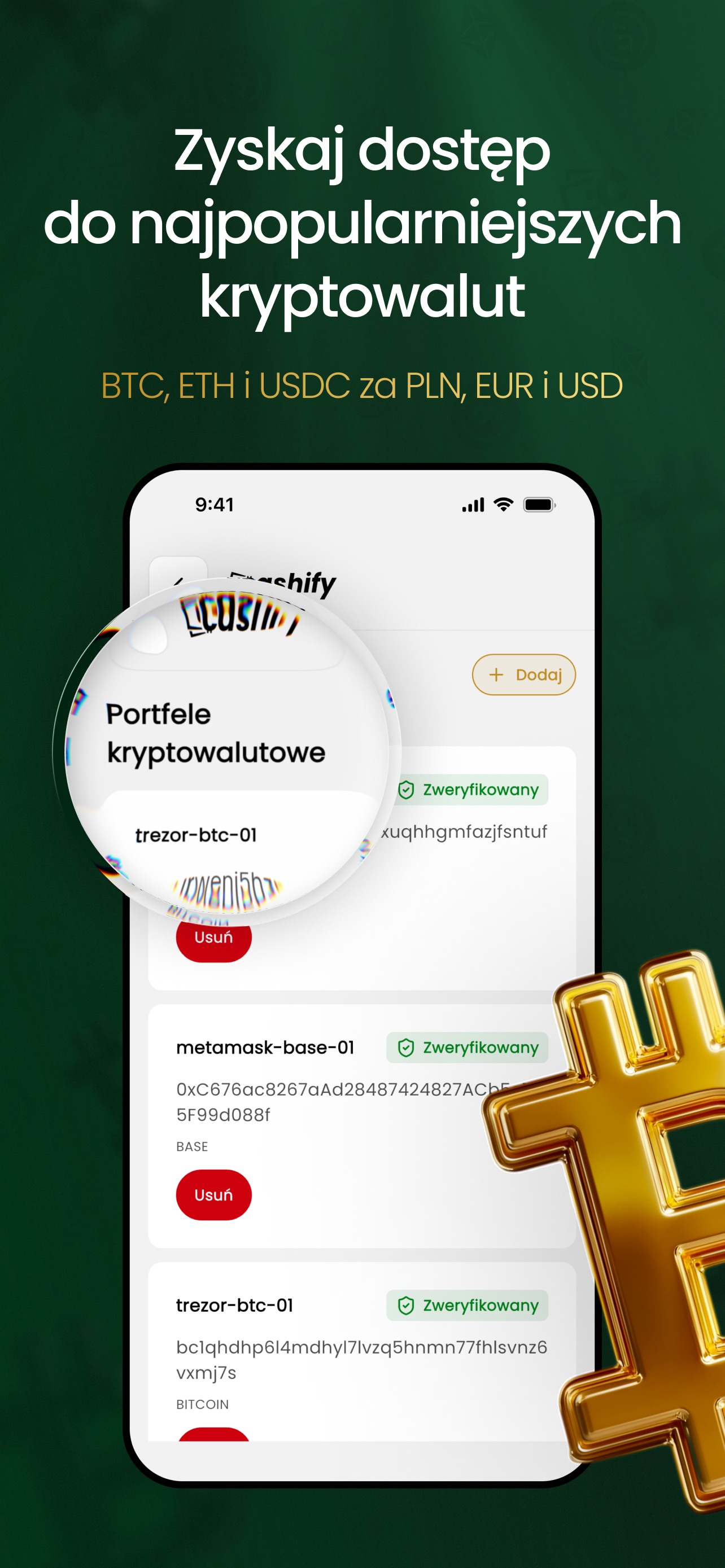 Screenshot 4 of Cashify - wymiana kryptowalut