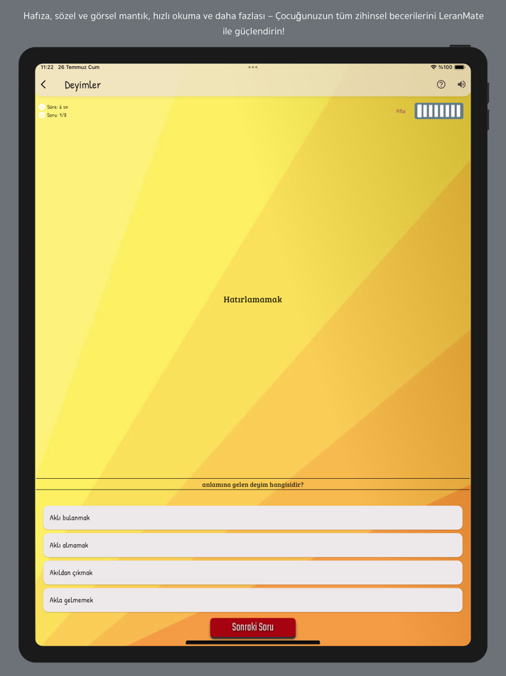 #2. Learn Mate (iOS) 由: Arife SARIKAYA