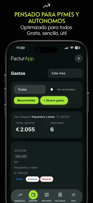 FacturApp - Gestión screenshot 2
