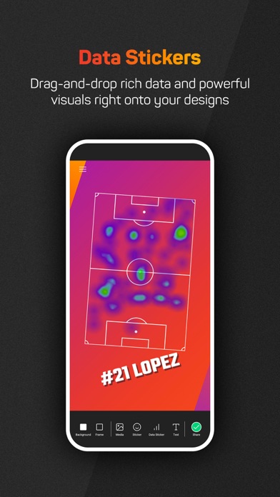 Opta Graphics Mobile Screenshot