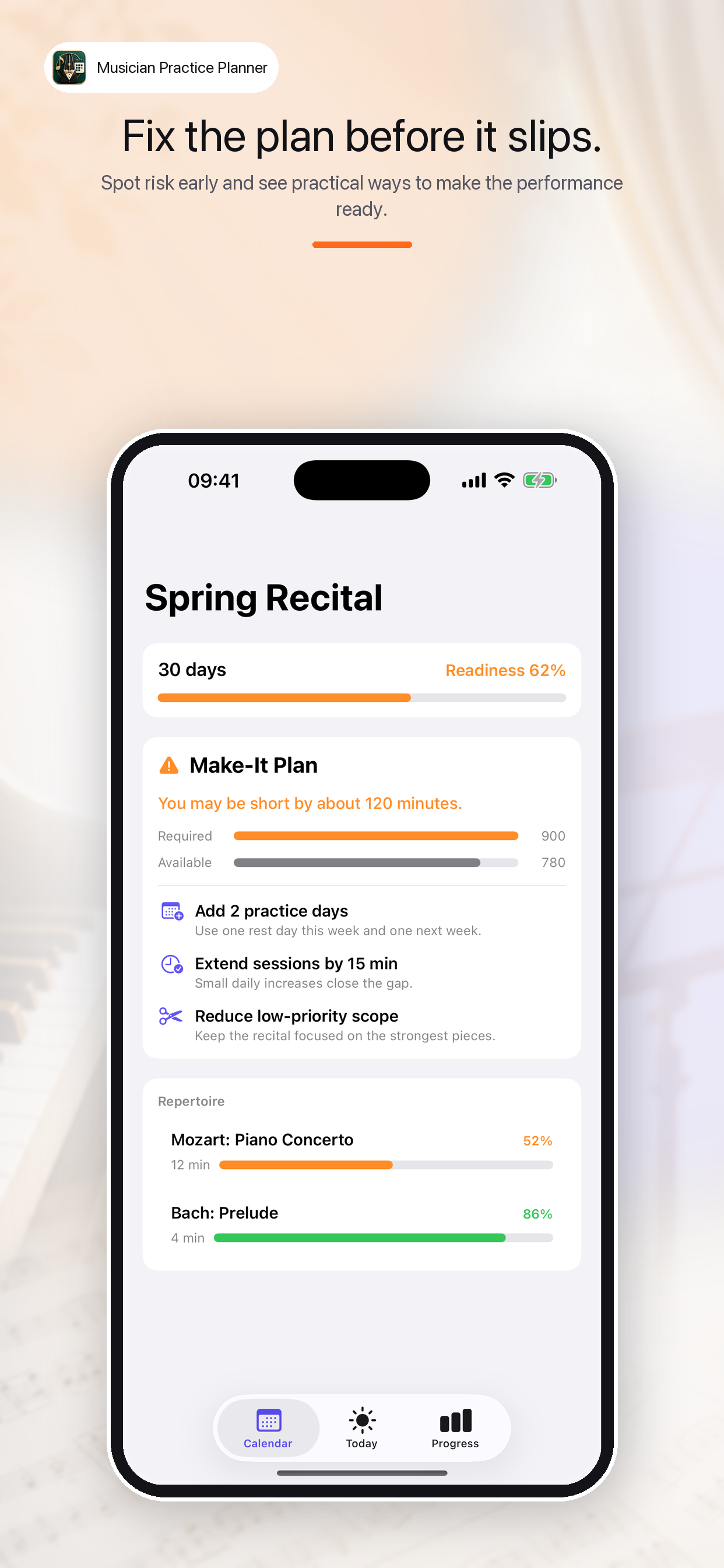 Musician Practice Planner screenshot 4
