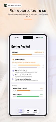 Musician Practice Planner Screenshot 4 of 5