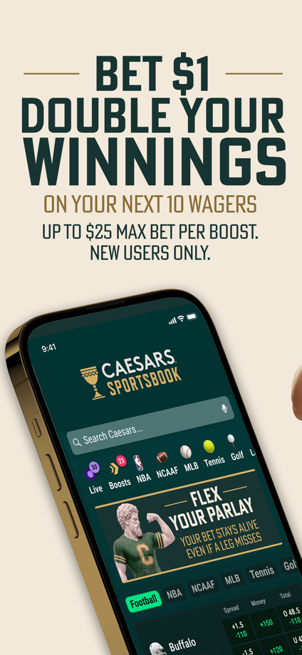 Caesars Sportsbook & Casino 的 App Store 截图 2