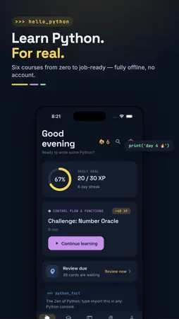 Learn Python: Coding Lessons screenshot 1