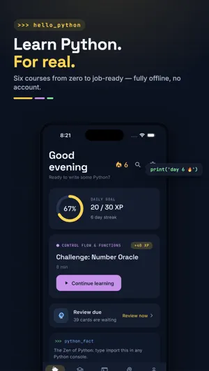 Learn Python: Coding Lessons screenshot 1