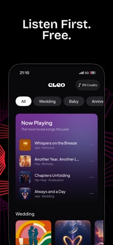 Cleo - AI Memory Song Maker Screenshot 2 of 6