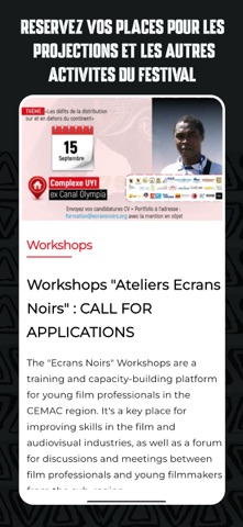 Festival Ecrans Noirs screenshot