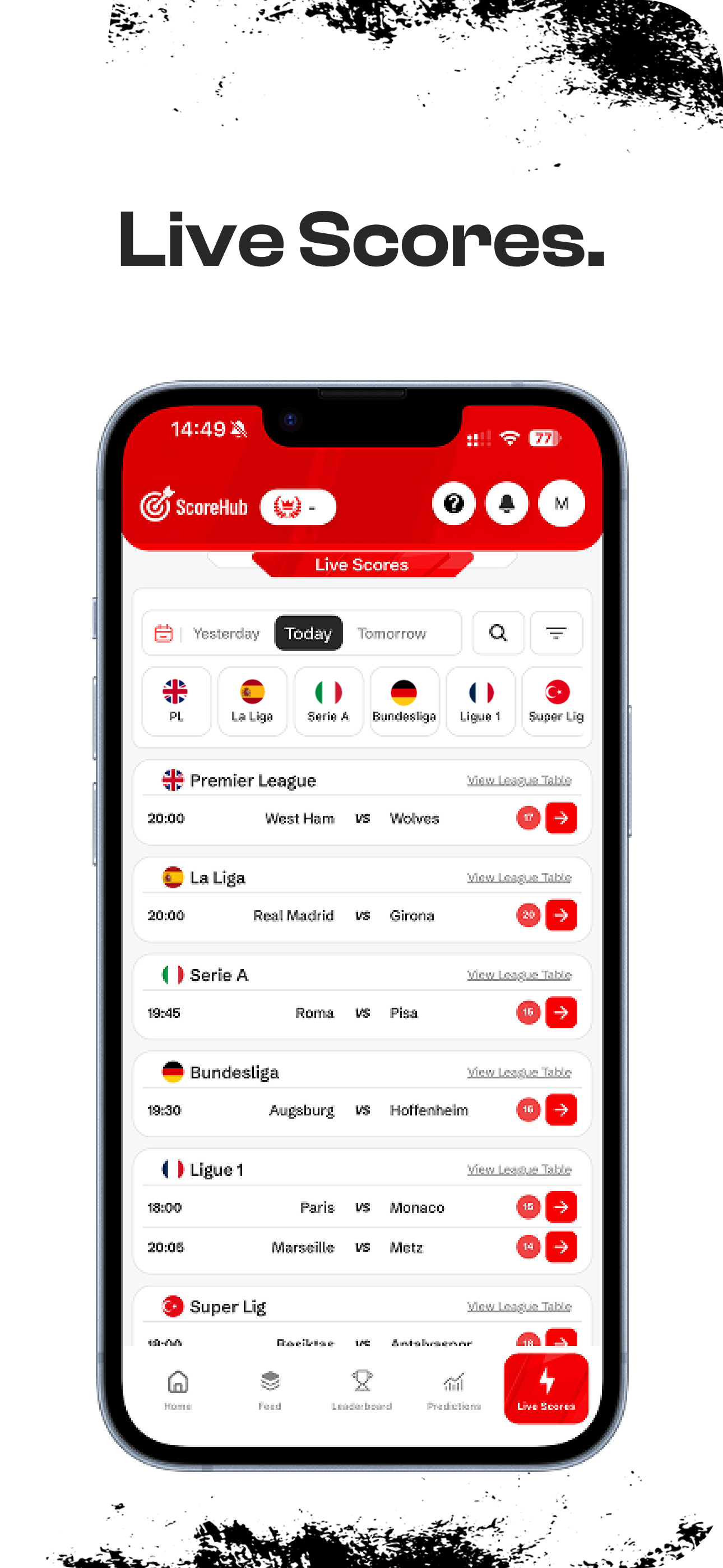 ScoreHub Sports screenshot 4