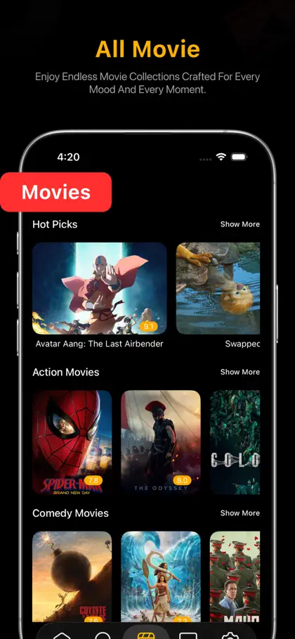 Screenshot 3 von 6 zu YouCine - Movies & TV Shows