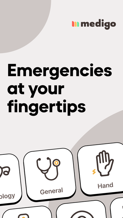 Medigo Emergencies Screenshot