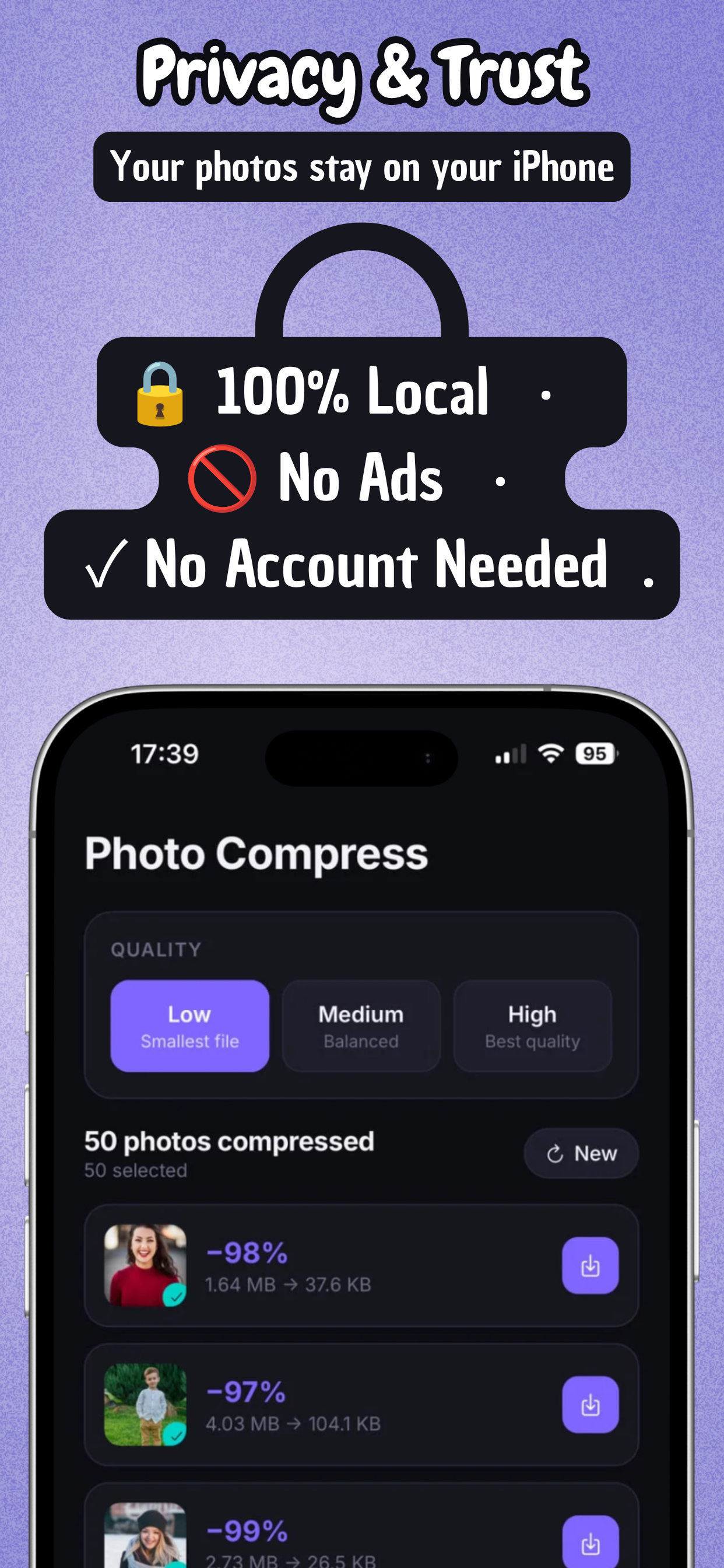Compress Photos & Video screenshot 5