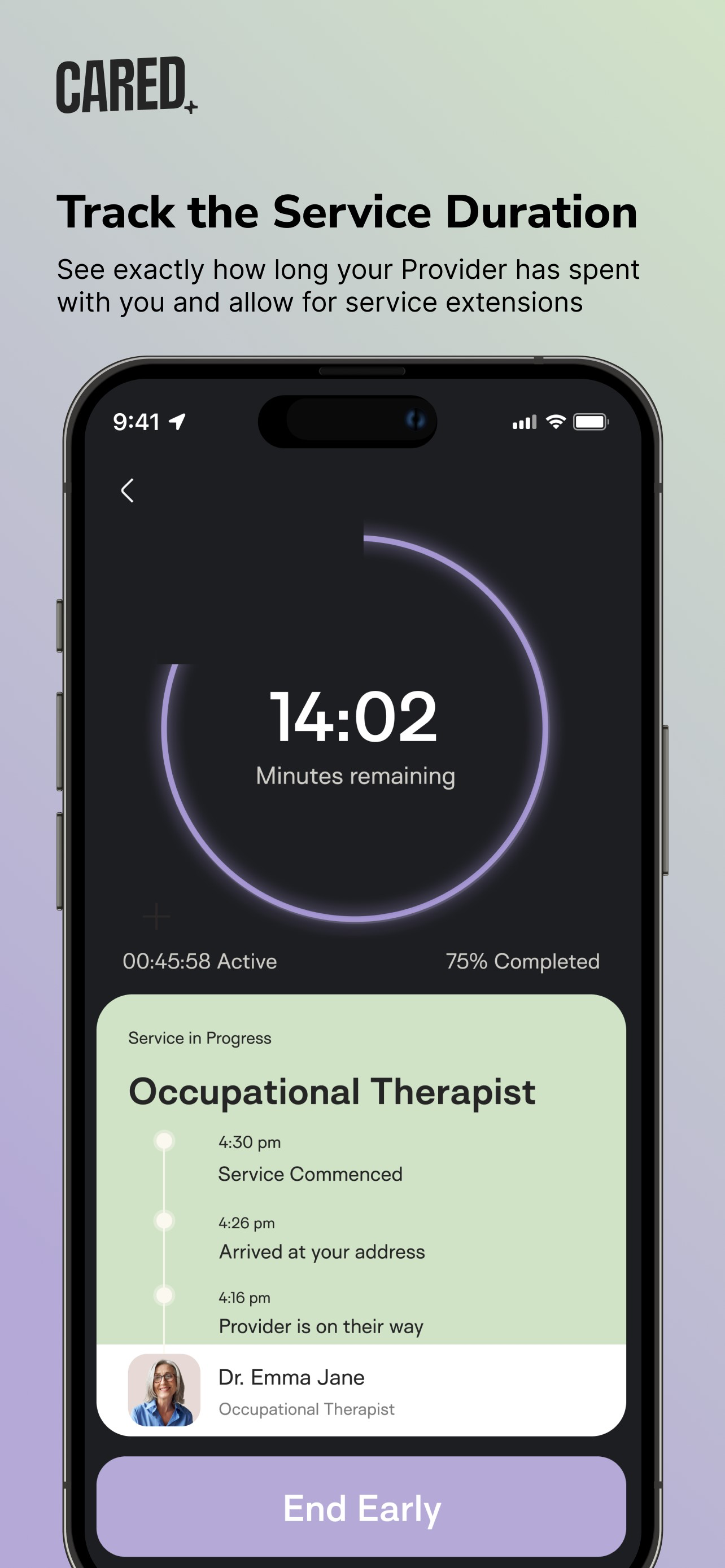 Cared | On Demand Healthcare screenshot 9