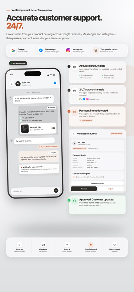 Oro AI Agent screenshot 2