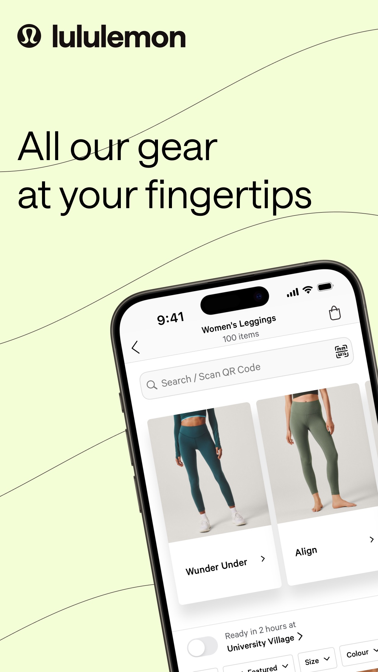lululemon screenshot 1