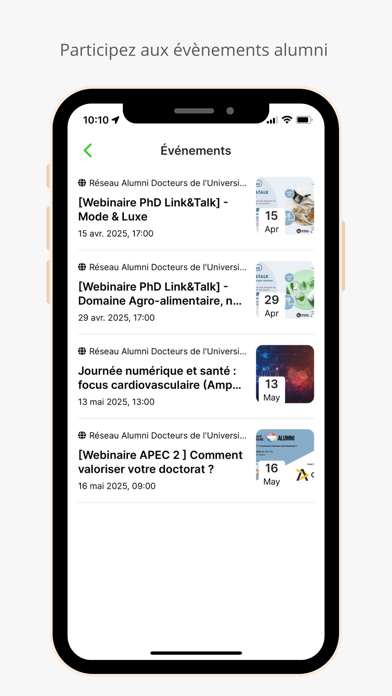 Screenshot #1 pour UnivLorraine Alumni