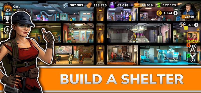 Zero City: Zombie Shelter Game screenshot 2