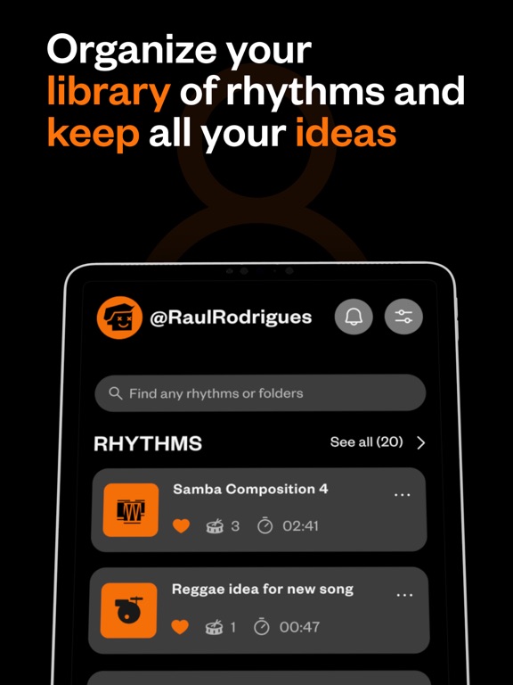 Drum Notes: Score Beat Creator iPad screenshot 7 - Music app