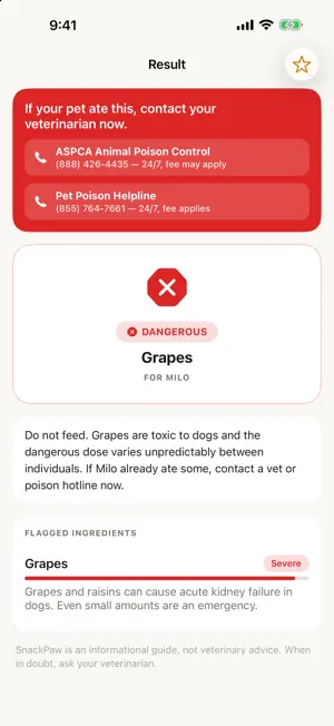 SnackPaw: Pet Food Scanner screenshot 3