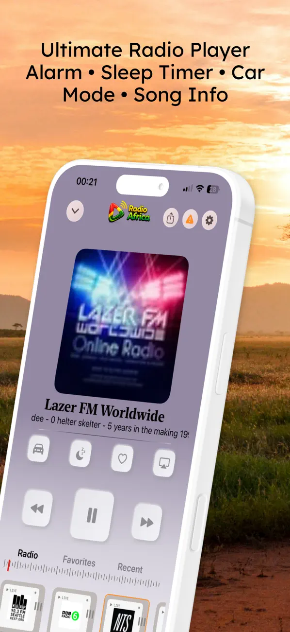 Screenshot #2 pour Africa Radio Stations
