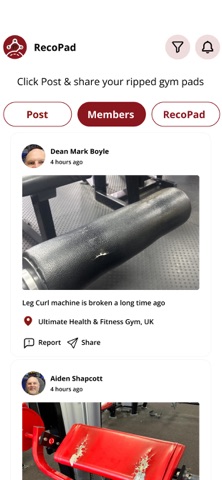 RecoPad (Gym Member) screenshot
