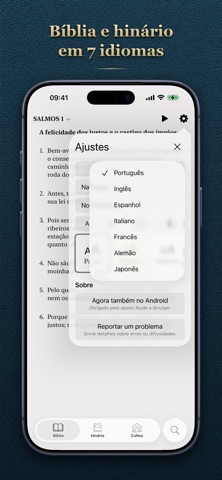 Bíblia e Hinário 5 CCB iPhone screenshot 10