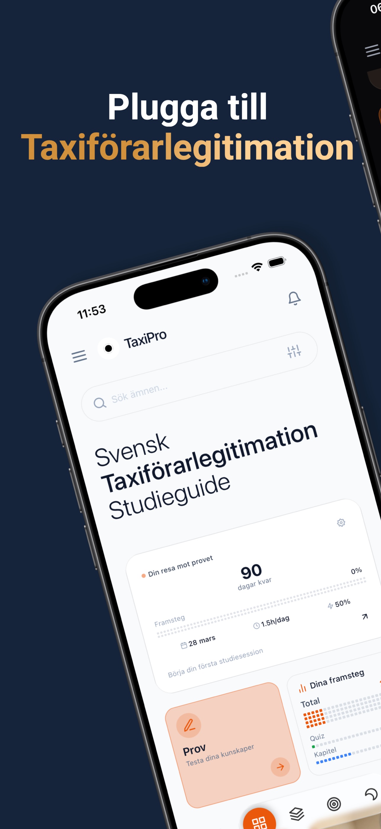 Screenshot 1 of TaxiPro: Taxiförarlegitimation