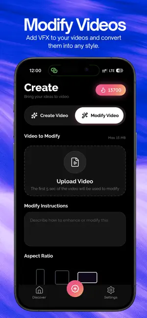 Zunoe Ai: VFX Ai & Videos screenshot 3