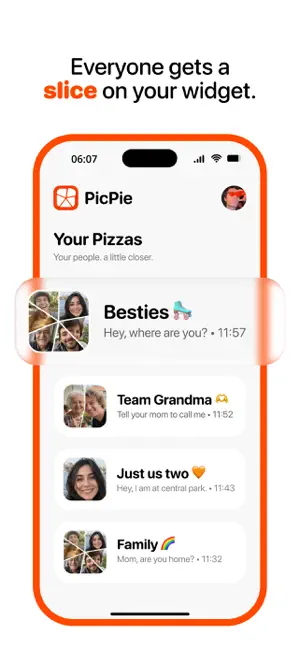 PicPie - Friend, Family Widget screenshot 3