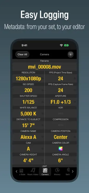 MovieSlate® 8 screenshot 2