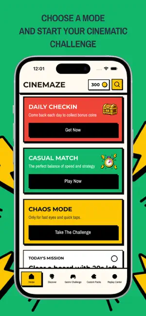 Woodflx : Movie Match Quest screenshot 1