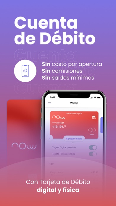 Now Bank: Crédito y Ahorro Screenshot