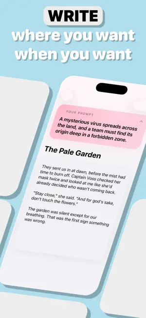 Creative Writing: Unprompted screenshot 2