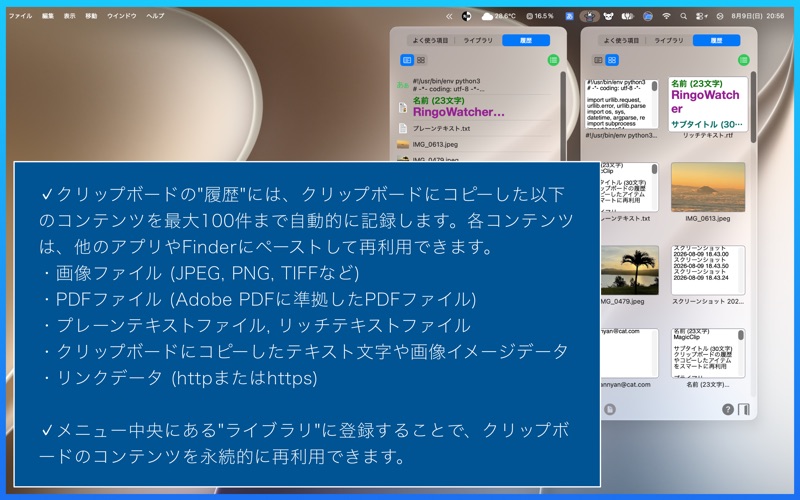 App screenshot