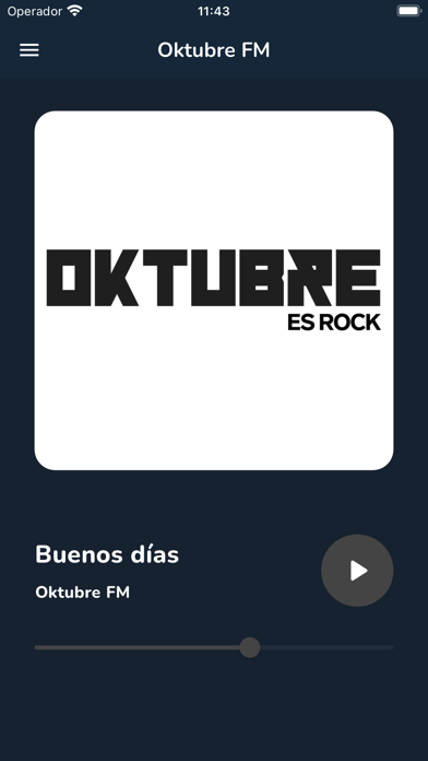 Radio Oktubre Screenshot