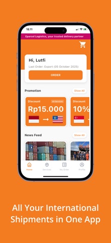 EParcel Logistics screenshot