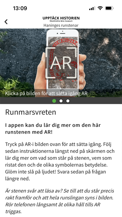 Upptäck Historien Screenshot