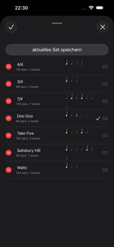 Metronome touch screenshot 6 of 10