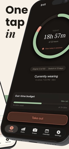 22 Hours: Aligner Tracker Screenshot 2 of 6