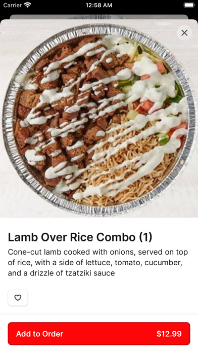 New York Chicken and Grill iPhone screenshot 3 - Food & Drink app