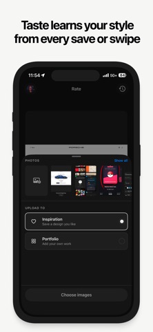 Taste: AI Design & Coding Tool Screenshot 5 of 6