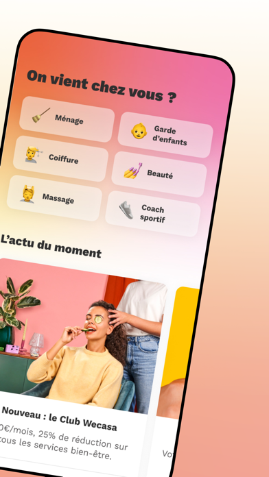 Screenshot #2 pour Ménage et bien-être - Wecasa