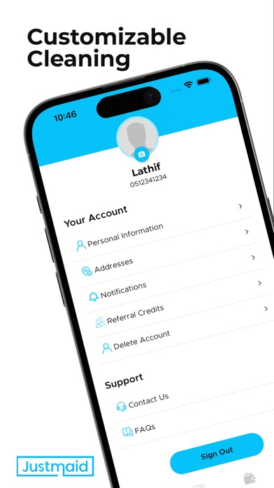 Justmaid Screenshot