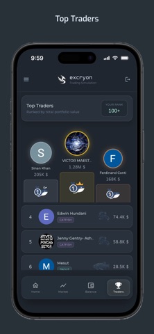 Excryon : Be a Crypto Trader screenshot