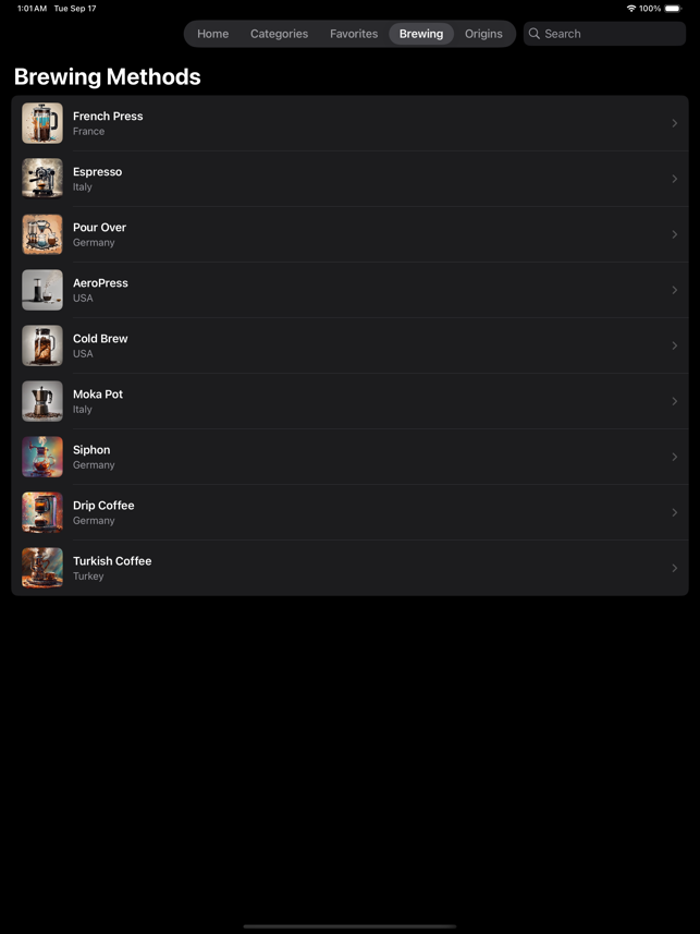 ‎CoffeeScribe Screenshot
