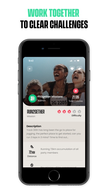 BeFit2Gether: Run with friends