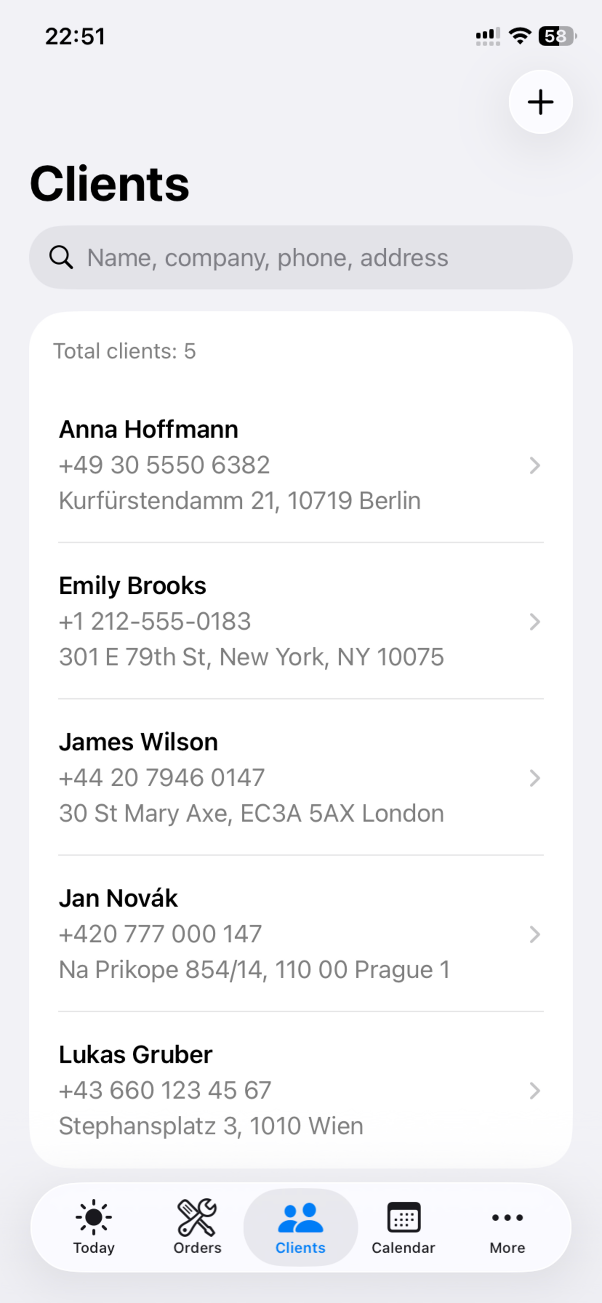 WorkOrders CRM screenshot 3