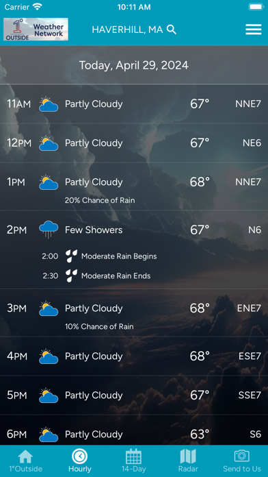 Noyes' 1DegreeOutside Weather Screenshot