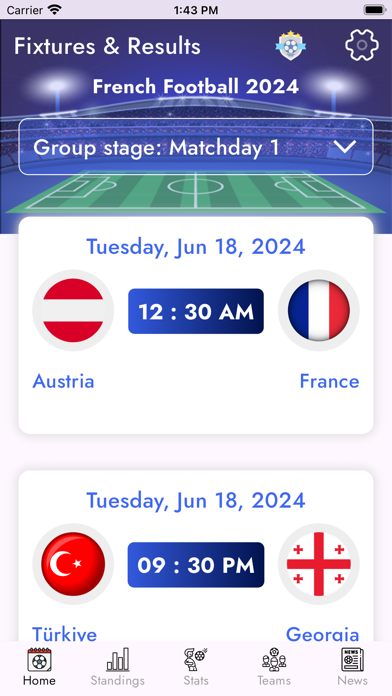 Football League Of French Screenshot