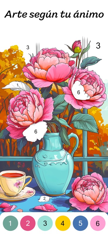 Pintura Óleo por Números screenshot 6